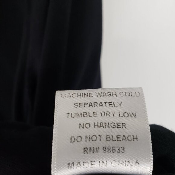 Heartstring Tunic Sleeveless Pocket Top Black Lagenlook Womens Size Large - Picture 8 of 8